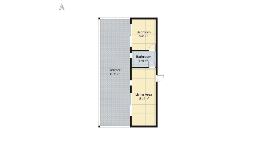 40ft Self-build off-grid home! floor plan 148.82