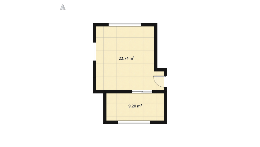 Pemberley's room floor plan 36.03