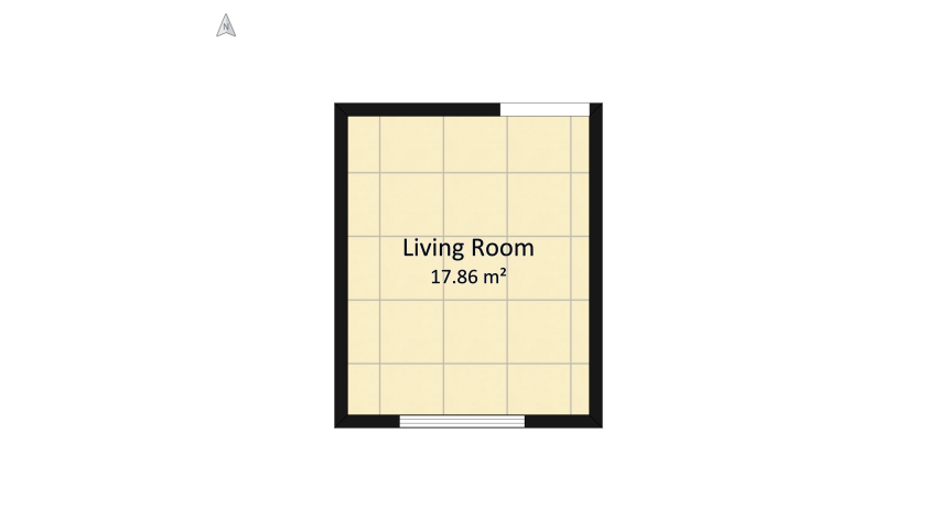 MODERN  LIVINGROOM floor plan 19.61